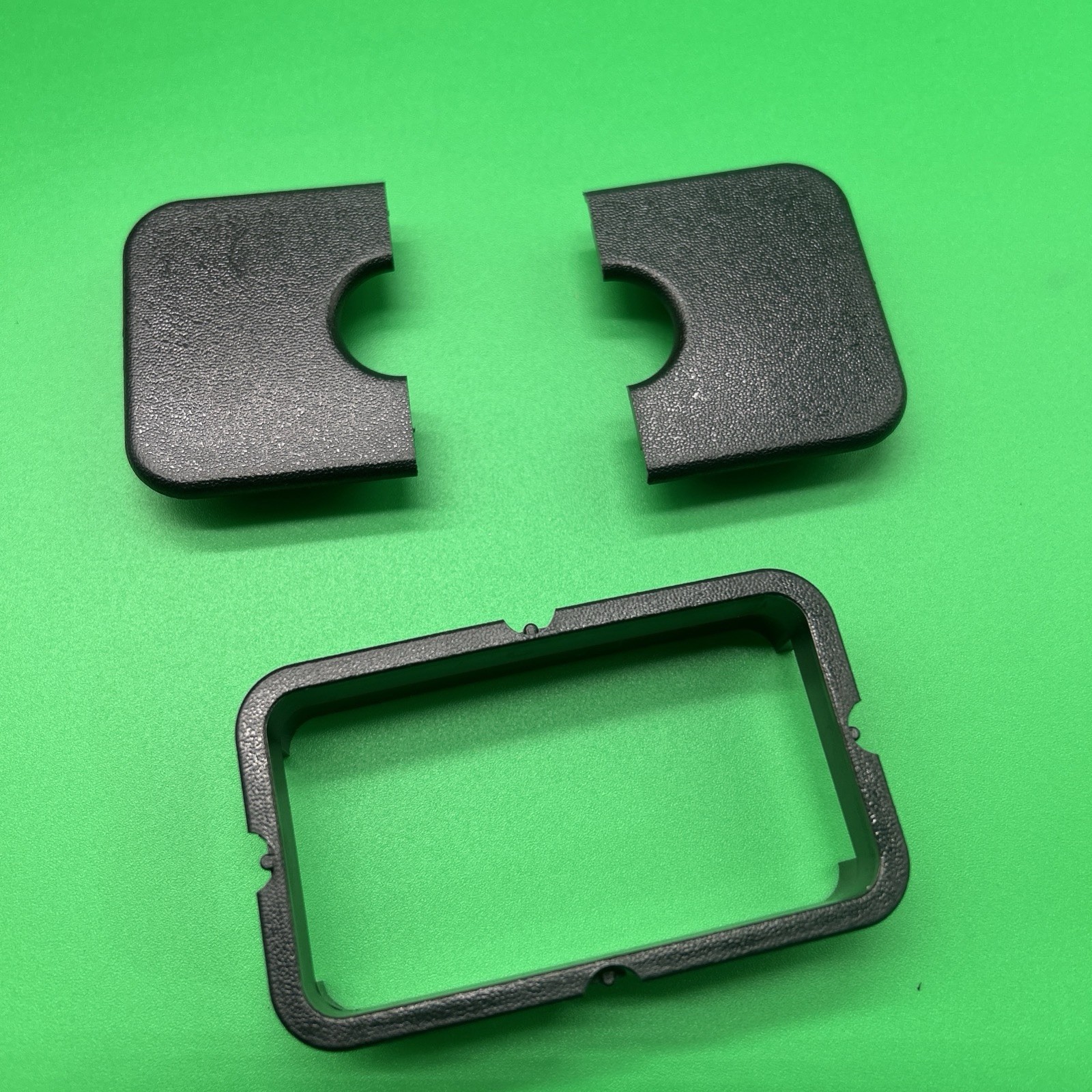 Rectangular grommets (REWM-2.125-3.5) 4pcs Black 6.0-6.5 KGS For DIY Desk