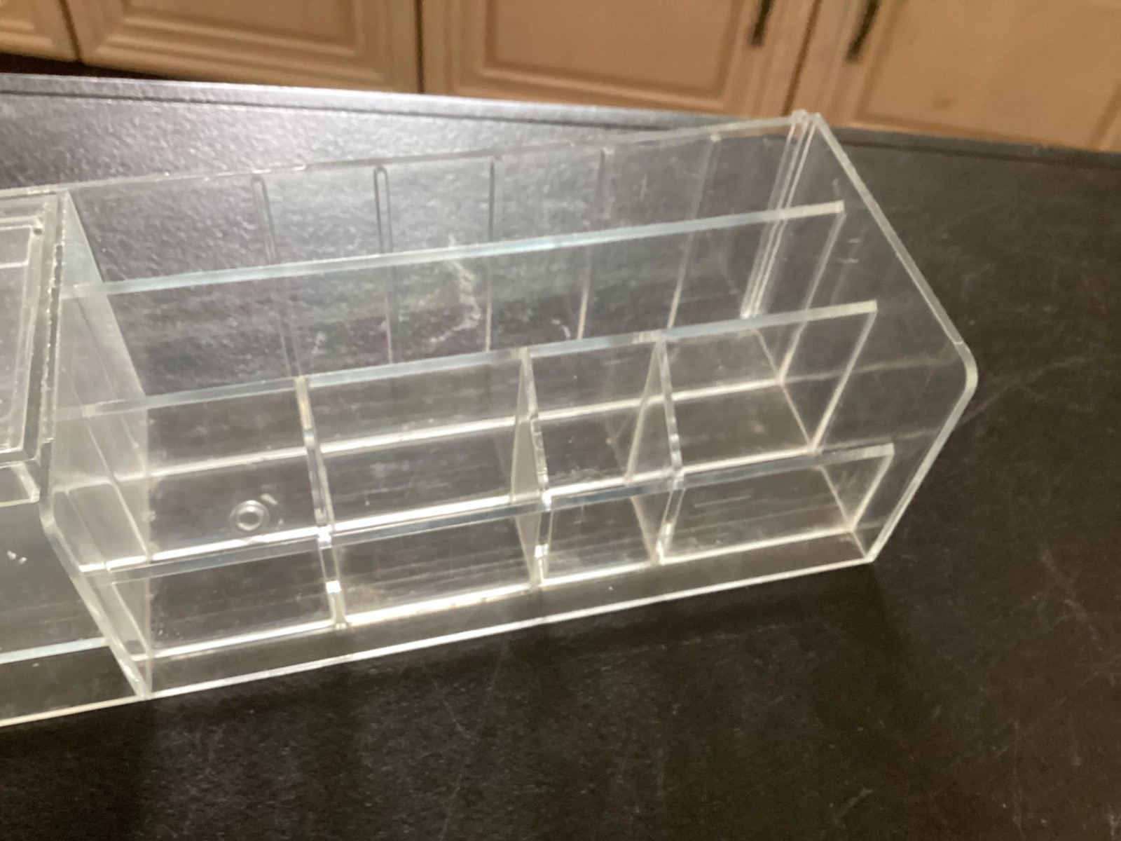 Clear Plastic Desk Organizer