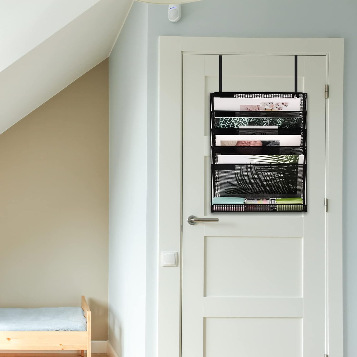 Hanging Organizer Cubicle File Holder – Wall Mount Storage, Office Cubical Acces