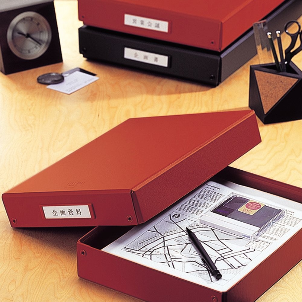 Lihit lab. Desk Tray A3 Brown A708