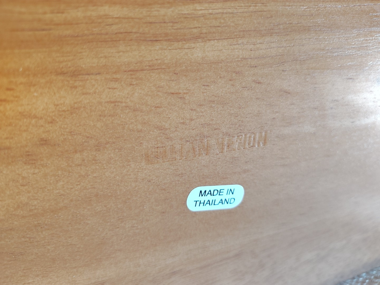 VTG LILLIAN VERNON Wood Desktop Mail CD-BILL ORGANIZER 31 SLOTS & DRAWERS