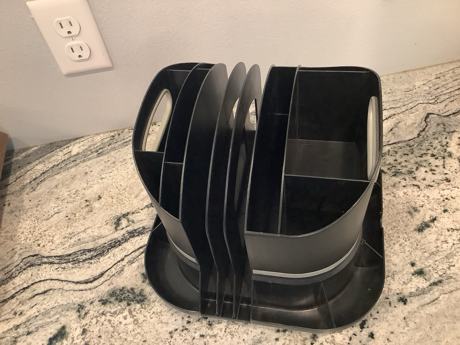 Staples Spin Worx Large Rotating Desk Organizer Caddy