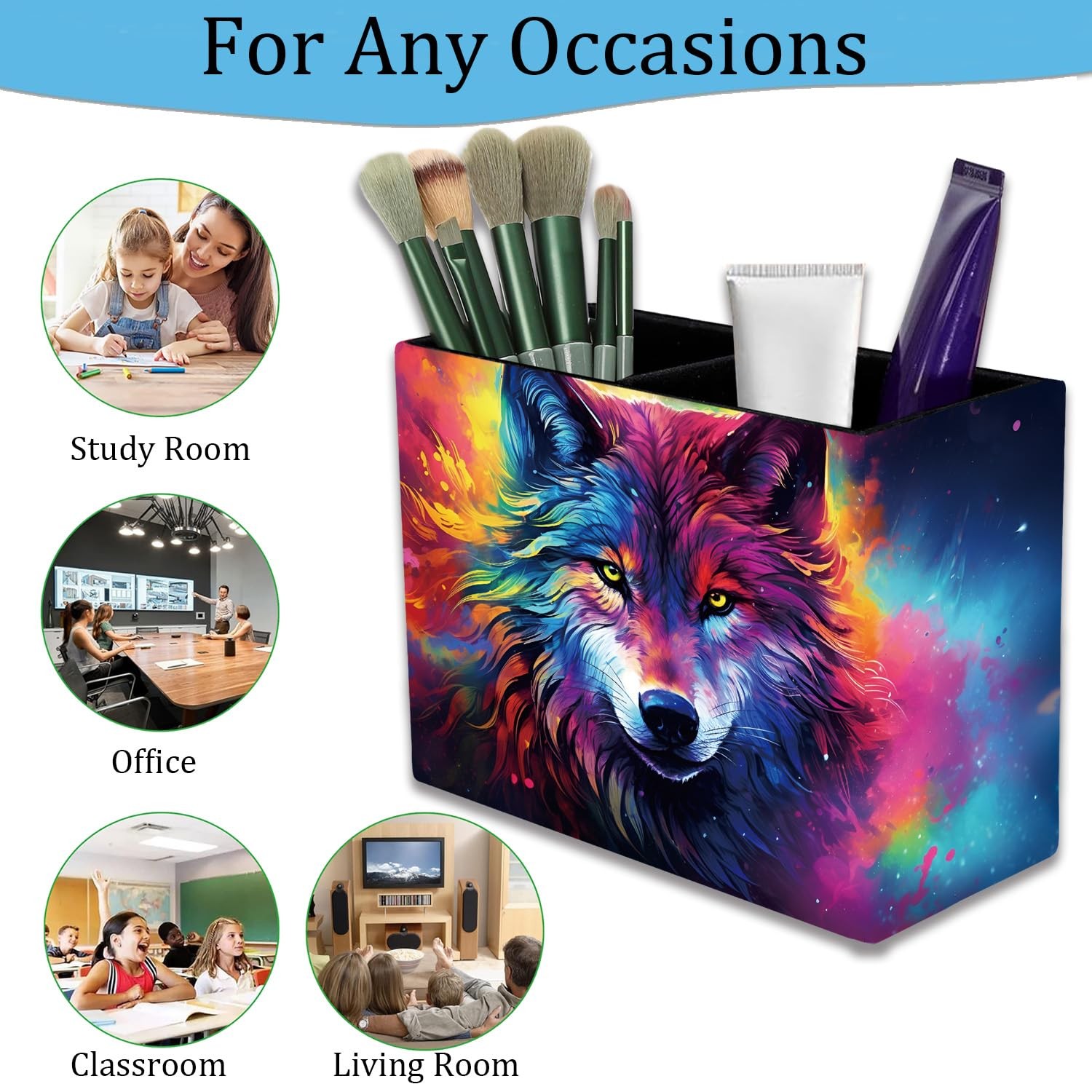 Pen Holder, Pencil Case, Makeup Brush Storage , Tableware Storage , Suitable …