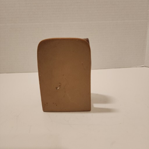 Vtg Brown Owl 4″ Stoneware Pen Letter/NotePad/Napkin Holder UCTCI Japan Ceramic