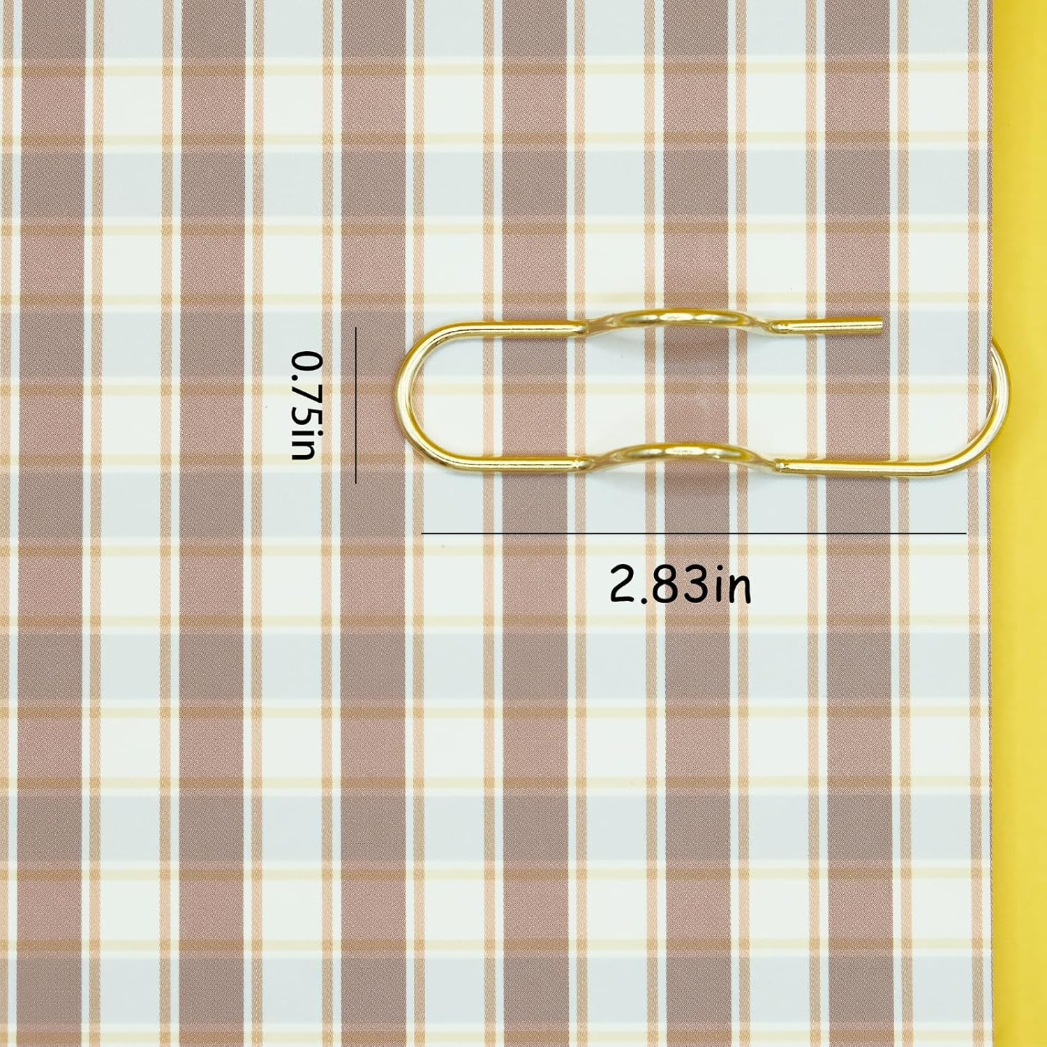 Multifunctional Pen Clips,20Pcs Portable Metal Paper Clips Large Size Office Sch