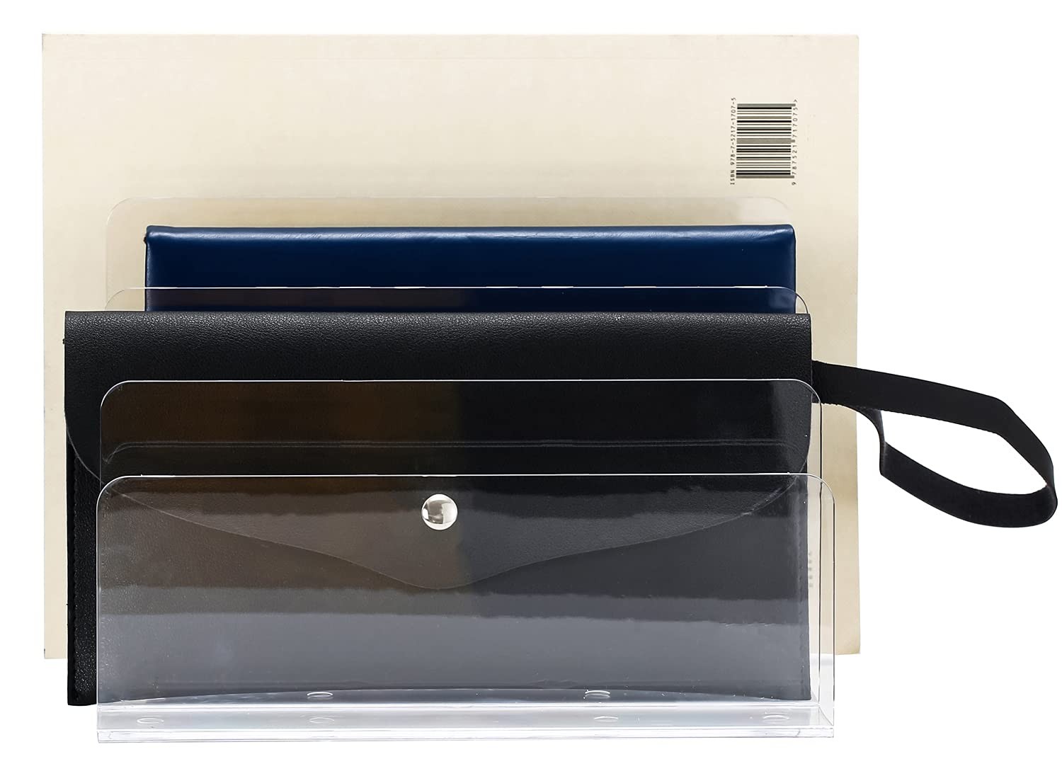 File Organizer for Desk, Mail Organizer Countertop,Sooyee 4-Section File Holder