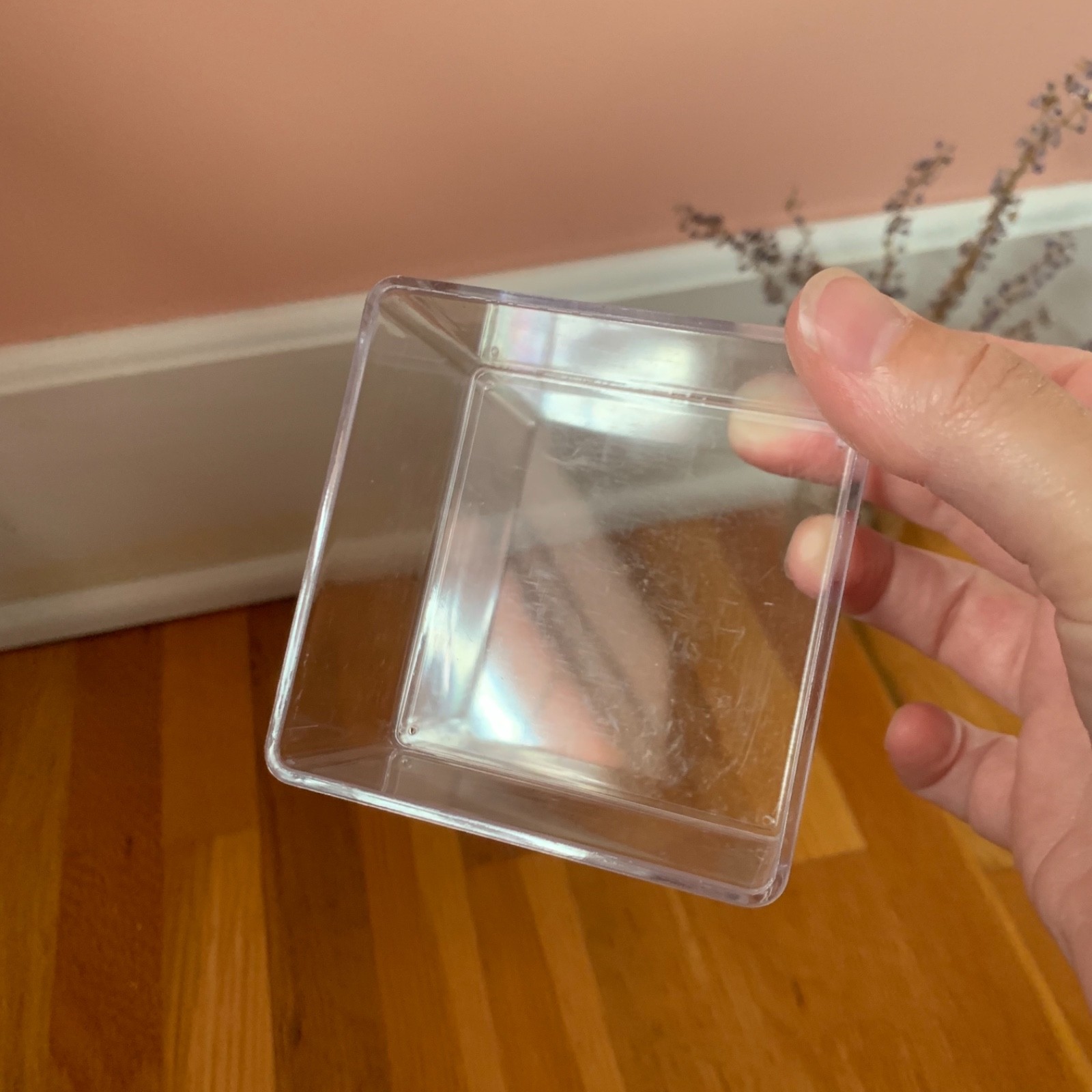 Clear Acrylic Drawer Organizer Tray Desktop Organizer Tray Cube Small