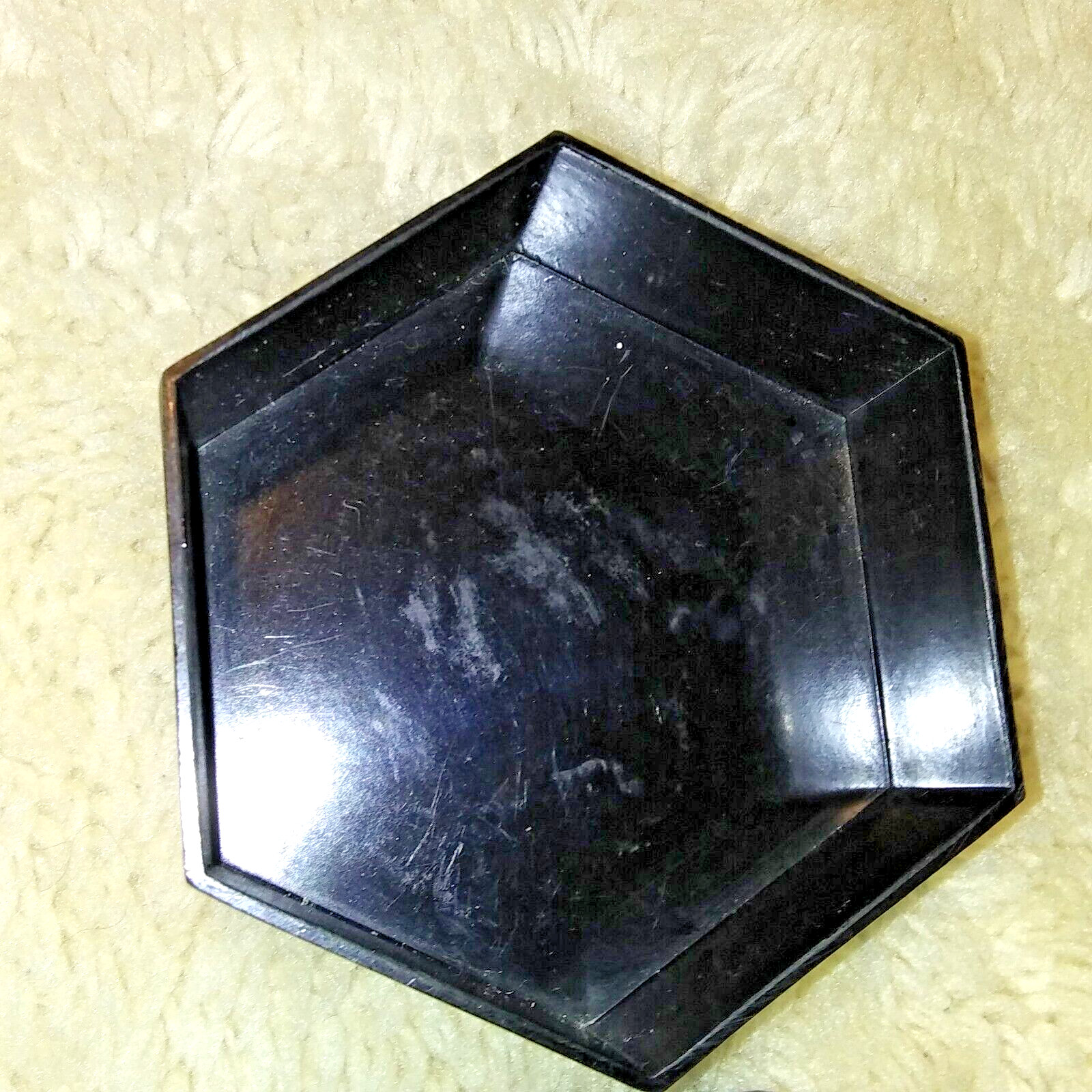 LACQUER PAINTED SQUARE gift BOX with Swans