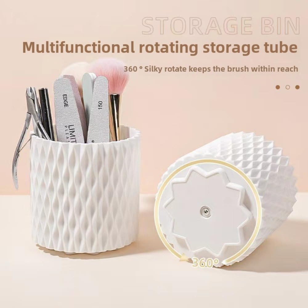360 ° rotating pen holder, makeup brush holder, pen holder holder, 5 slots de…