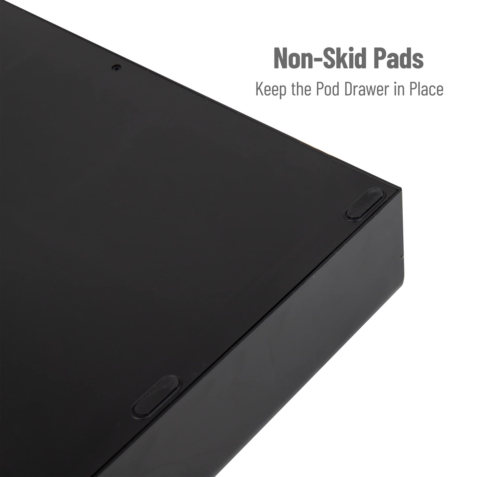 Mind Reader Single Serve Coffee Pod Drawer for 36 36 Capacity, Black