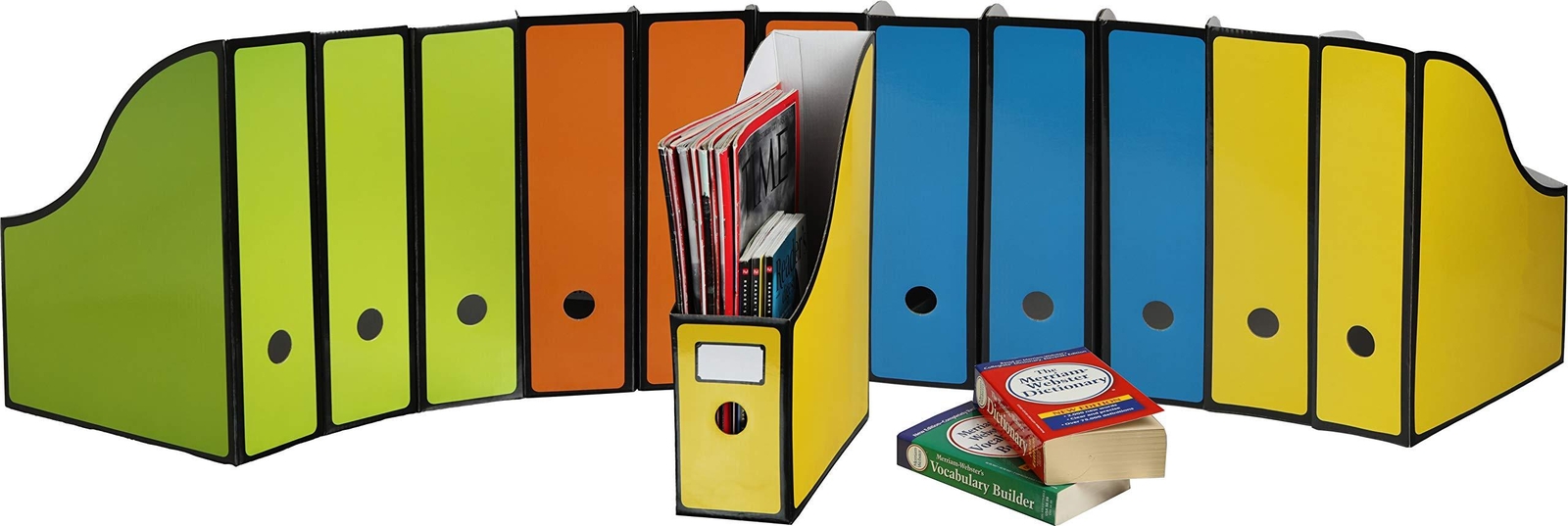 12 Pack – SimpleHouseware Magazine File Holder Organizer Box