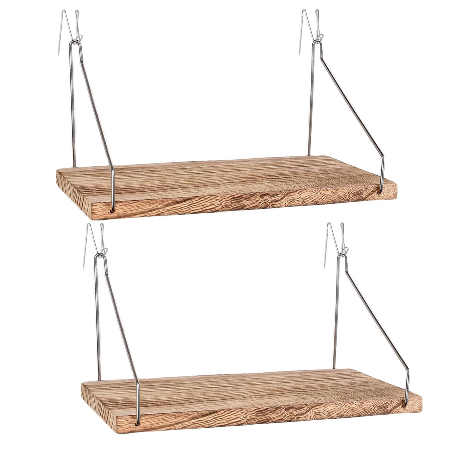 Fabric Wall Cubicle 11.8 inches x 5.5 x 0.7 inches, Natural Wood Color