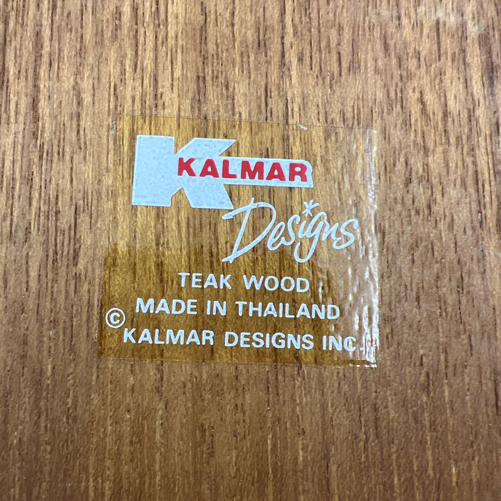 Vtg KALMAR Designs Teak Tambour Roll Top Disk Cassette Storage Box 10.5”x5”x6”