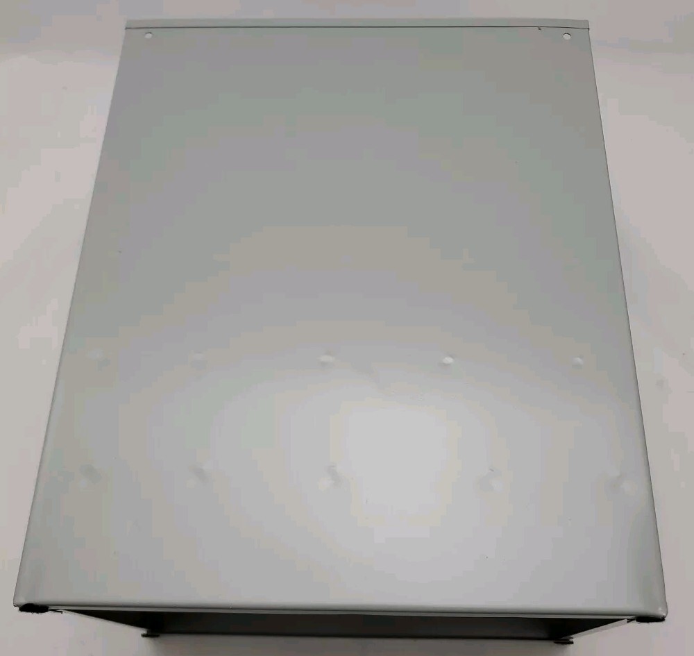 Horizontal Heavy Duty Metal Grey 6 Slot Desk / Wall File Tray ~New