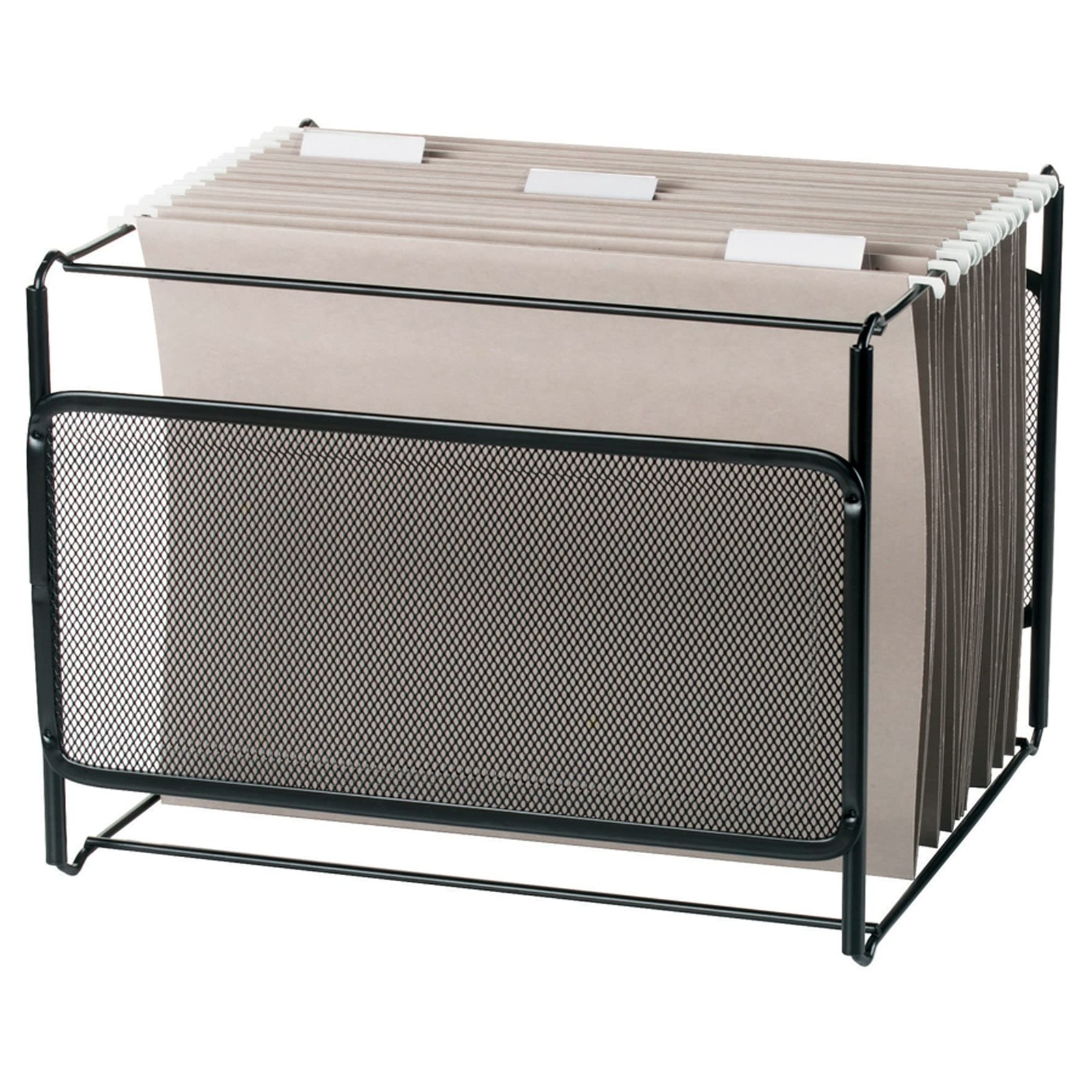 Brenton Studio™ Metro Mesh File Holder, Black
