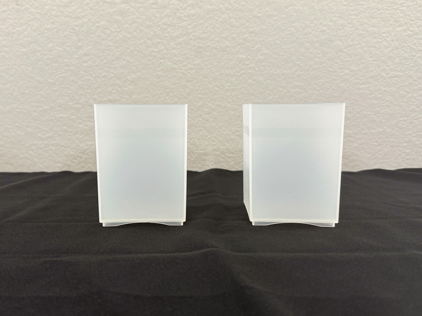 Frosted Pencil Holder Set 1 Large, 2 Small, 2 Cup – 5 Piece Set