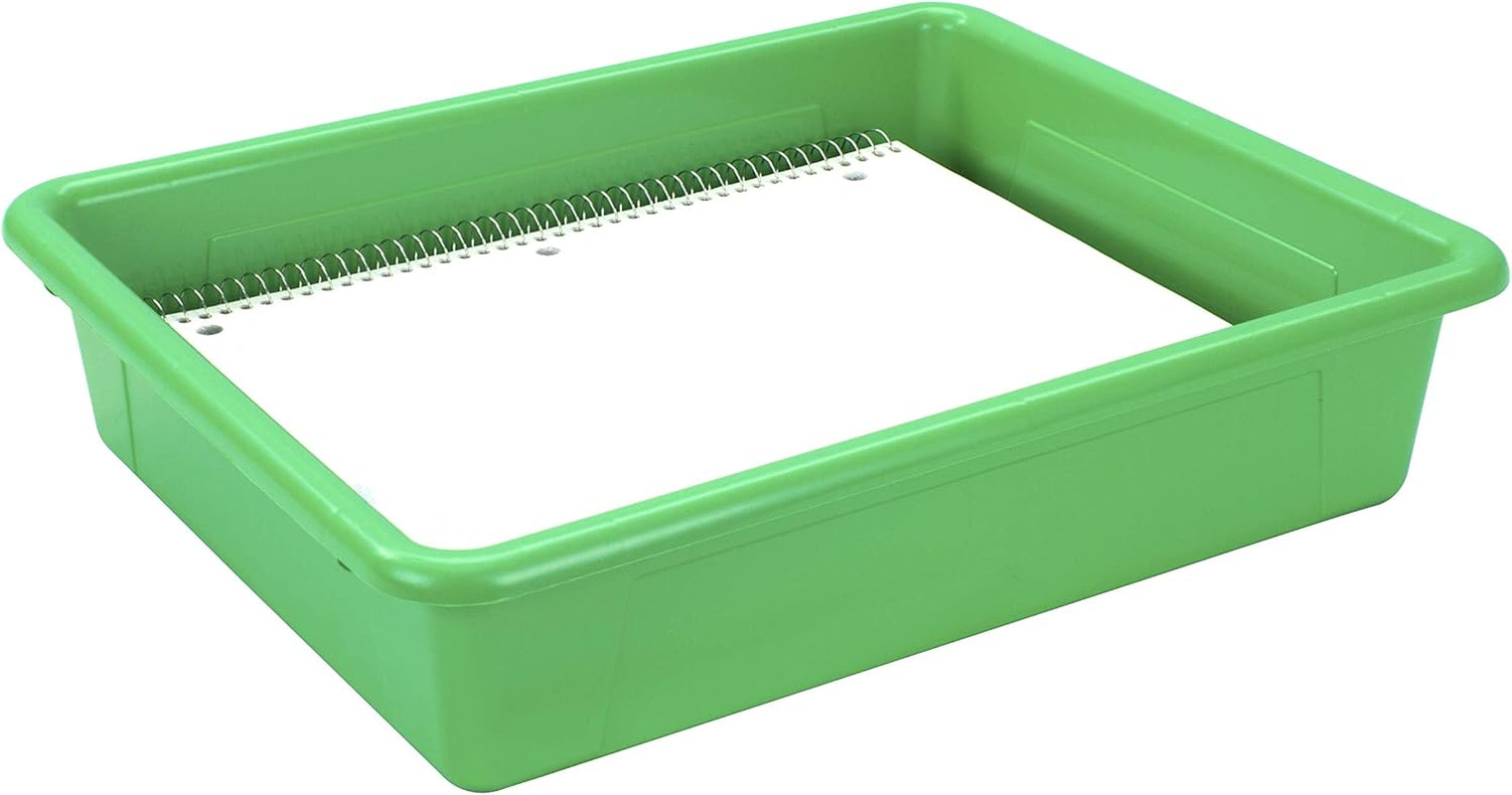 Letter Size Flat Storage Tray – Organizer Bin for Classroom, Office and Home, As