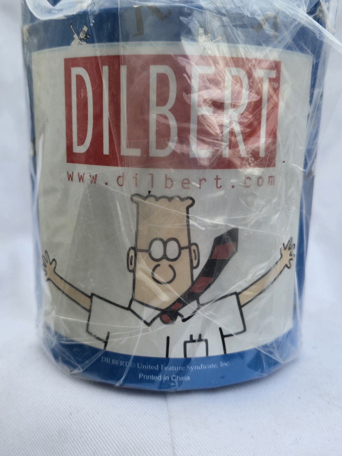 Canceled Comic Character Dilbert Pencil Holder Desk Organizer