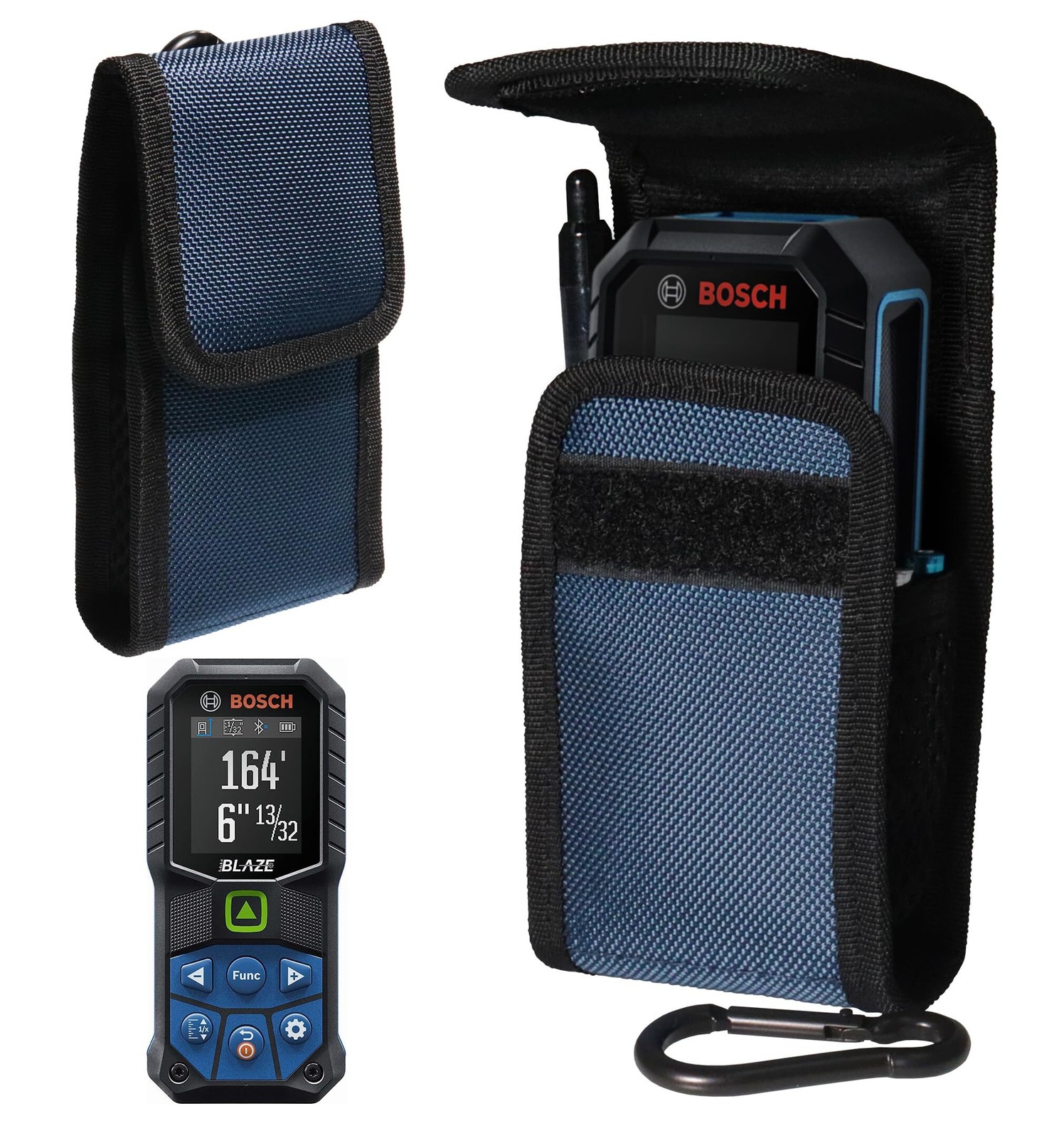 Getgear Laser Distance Measure Holster for Bosch GLM165-25G, GLM27CGL 165′ Blaze