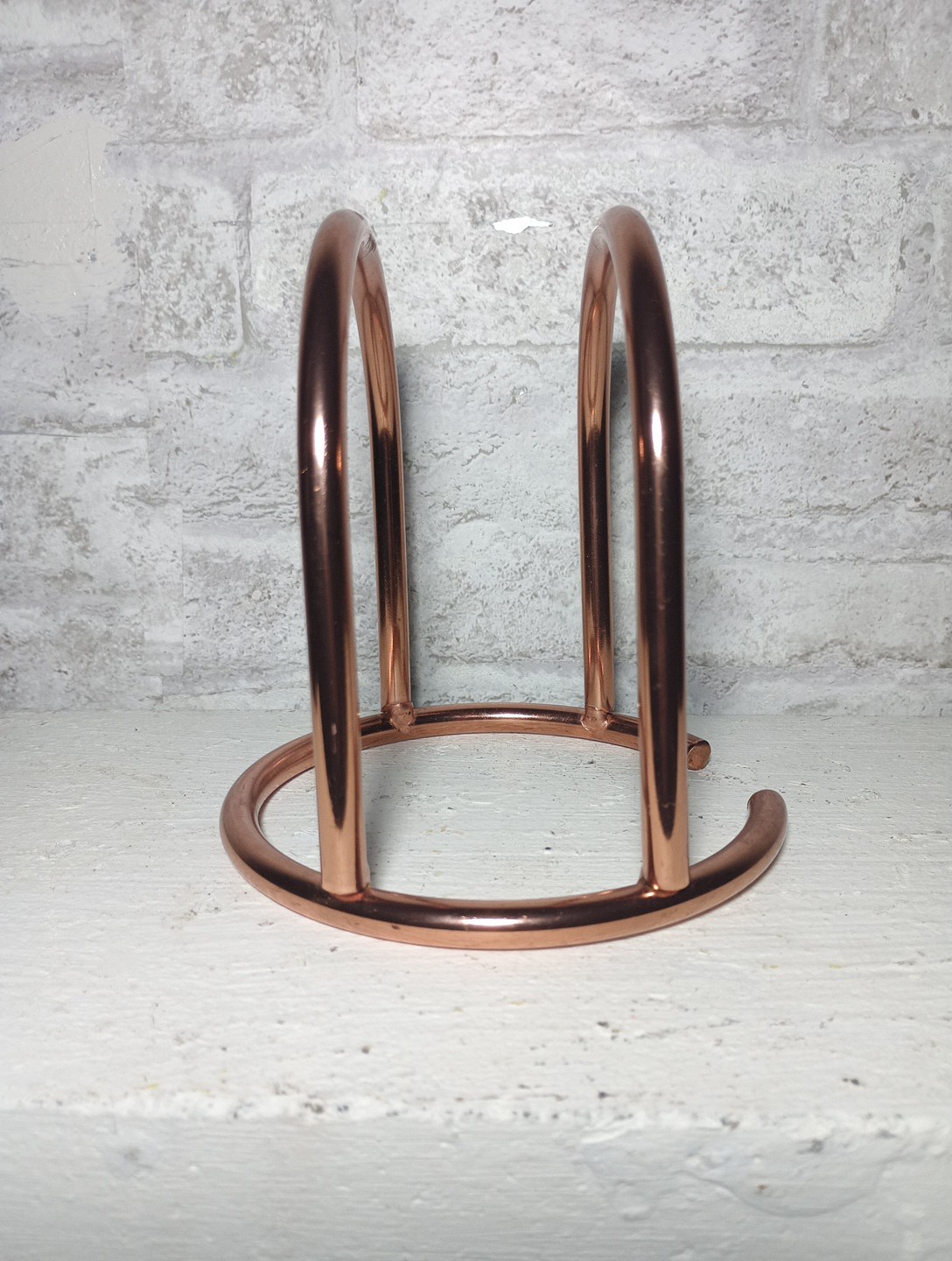Brushed Nickel Napkin/Letter Holder-Heavy