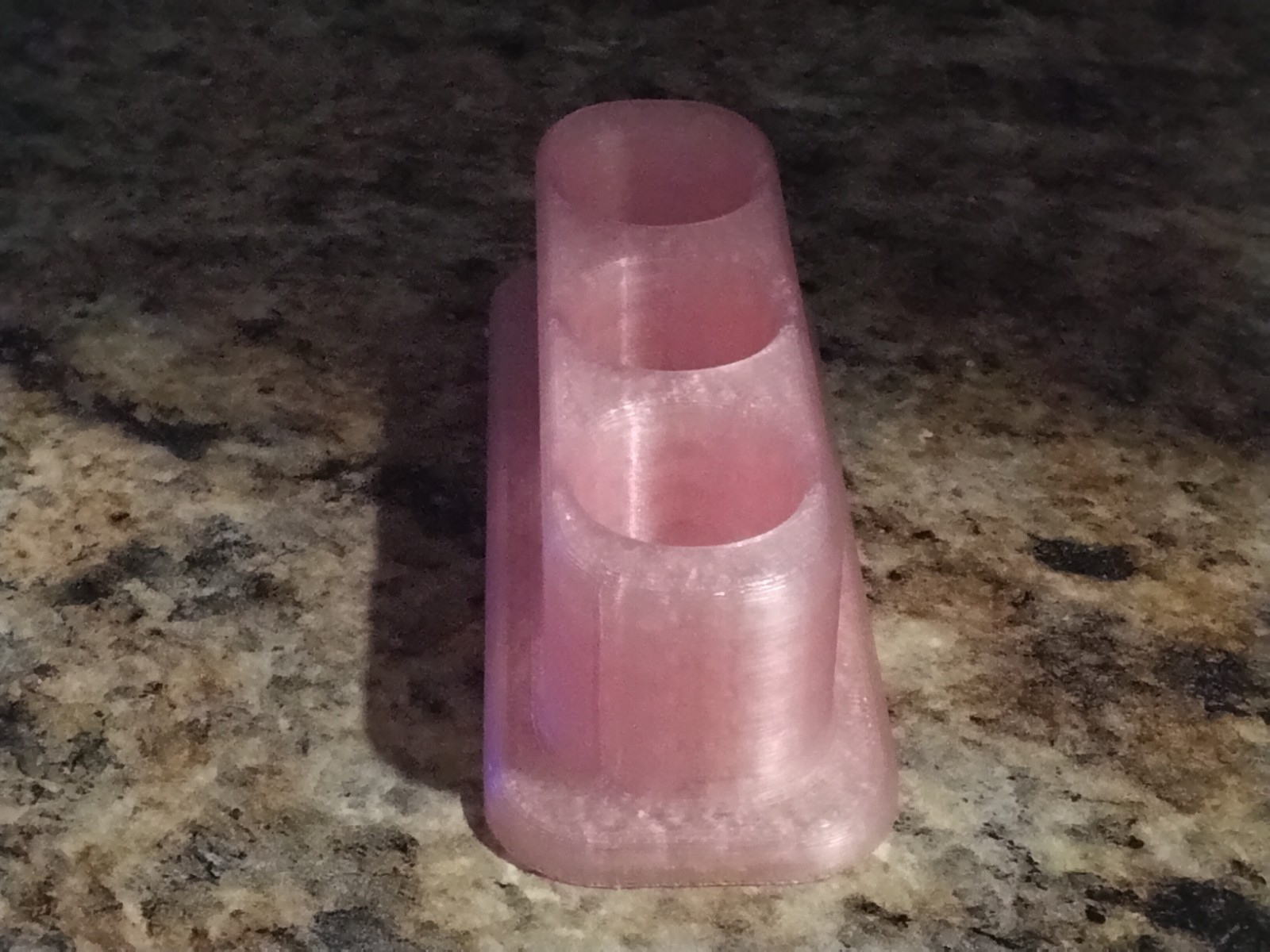 3D Printed Ruby Desktop Pen/Pencil/Scissors/Superglue Holder/Stand/Organizer
