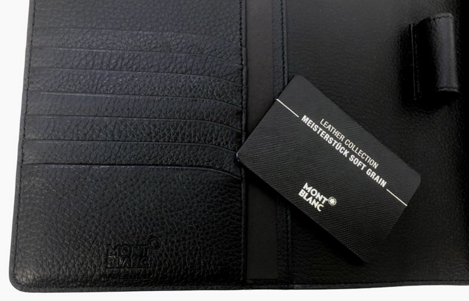 Authentic Montblanc Notebook Cover Holder A5 Large Meisterstück Soft Grain