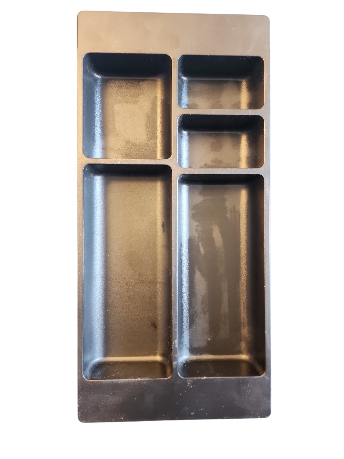 Steelcase Desk Drawer Plastic Office Supply Organizer Black 15″ x 7.25″ x 1.5″