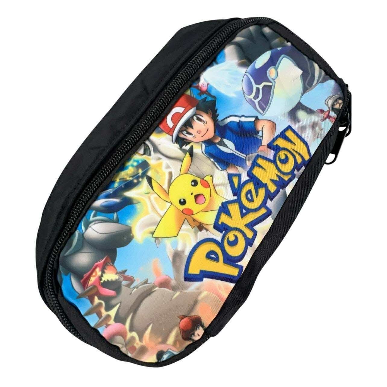 Pokemon Nintendo switch Pencil/game switch Case Double Zip Pikachu Travel NEW