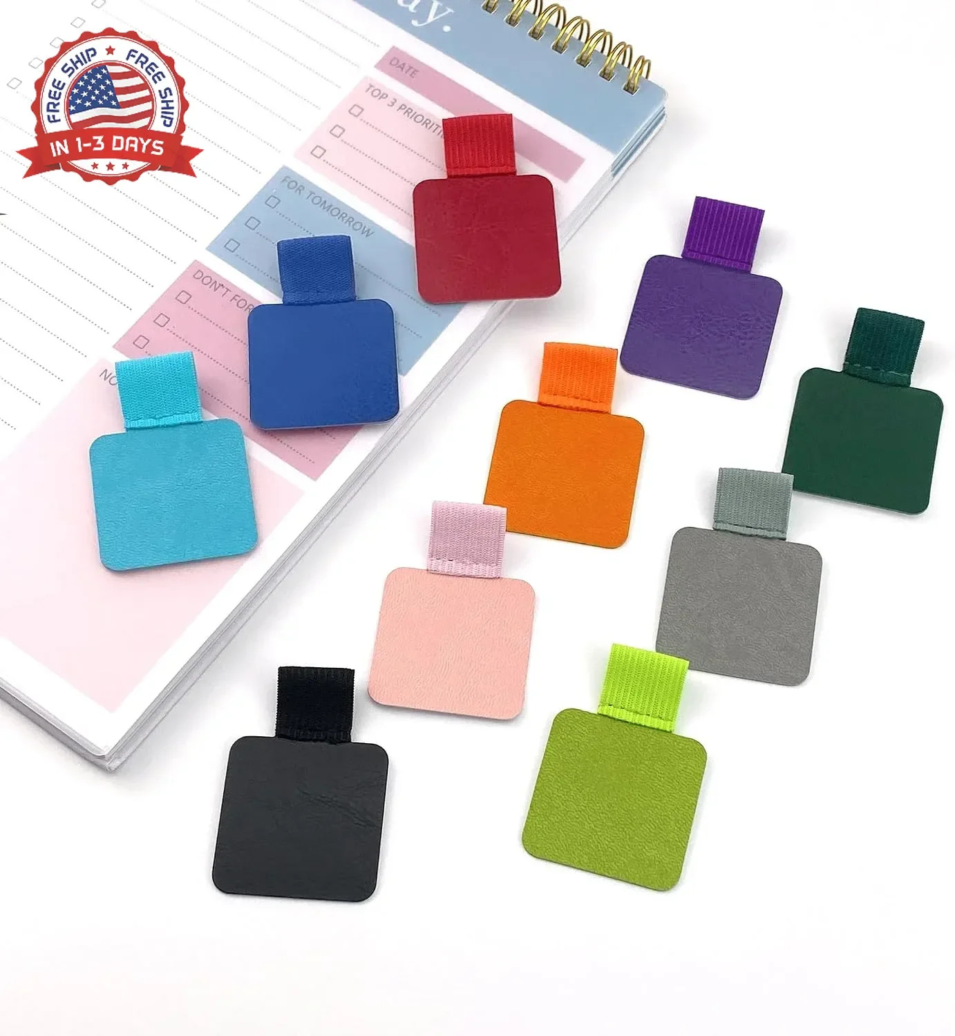 10 PCS Pen Loop Holders Self Adhesive Pen Holder Elastic Notebook Pen Loop for N