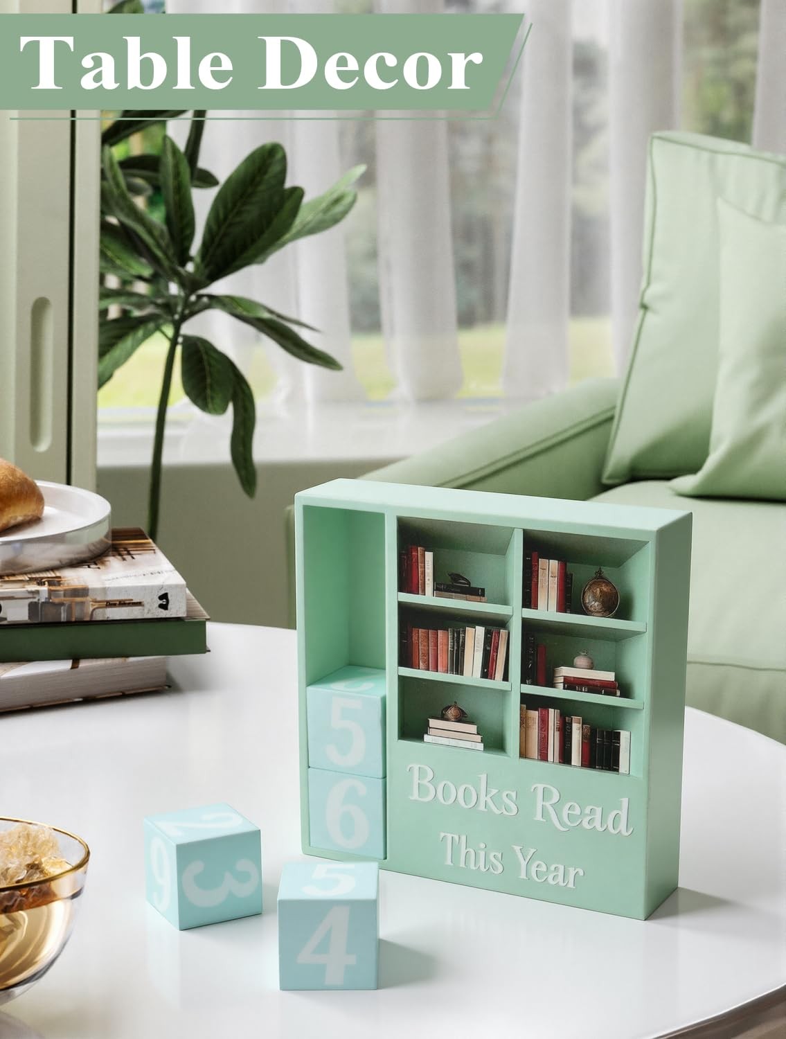 Books Read This Year Counter Gifts for Readers, Personalized Book Counter Tra…