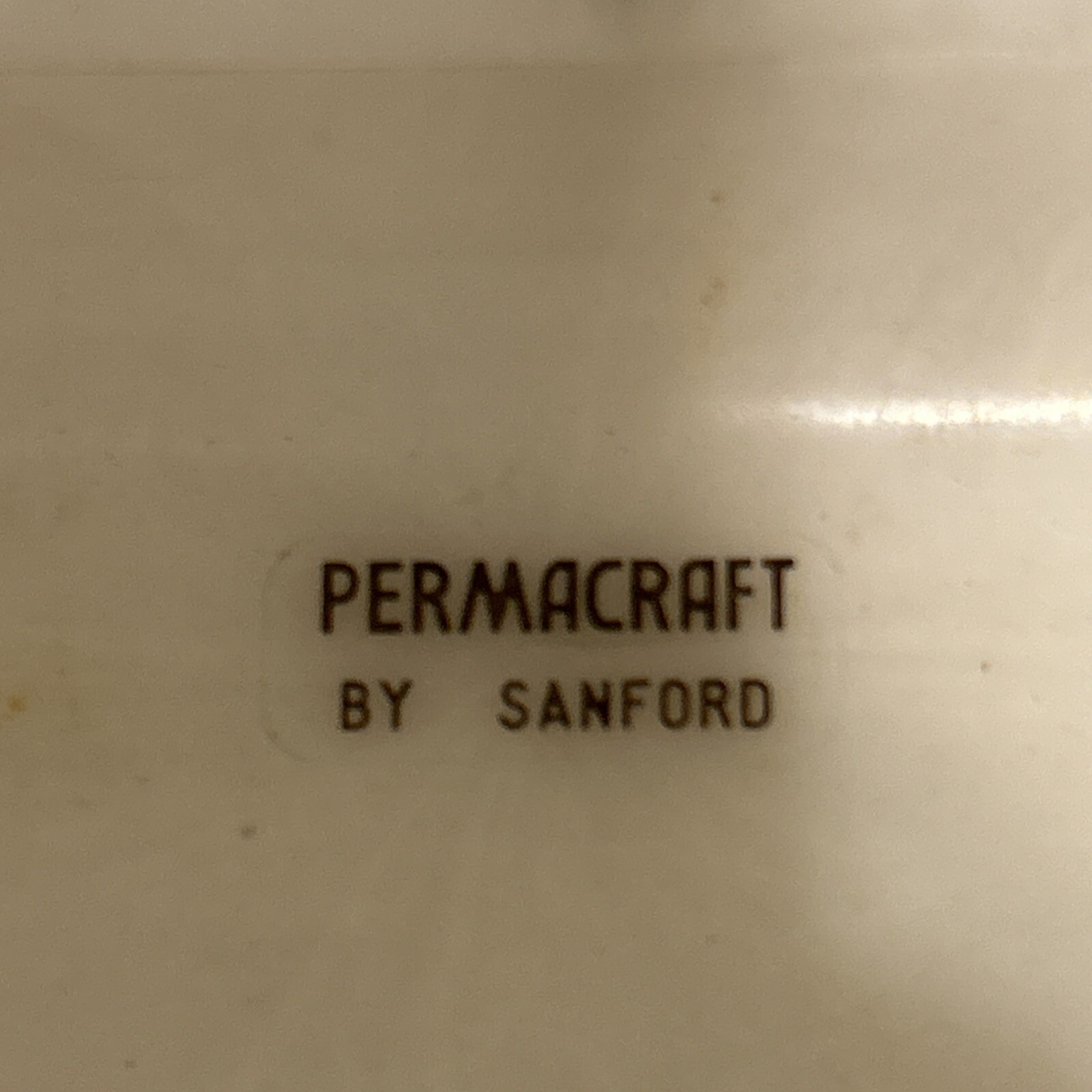 White Plastic Permacraft by Sanford Desk Drawer Organizer Vtg 8′ X 6′ W/SCREW