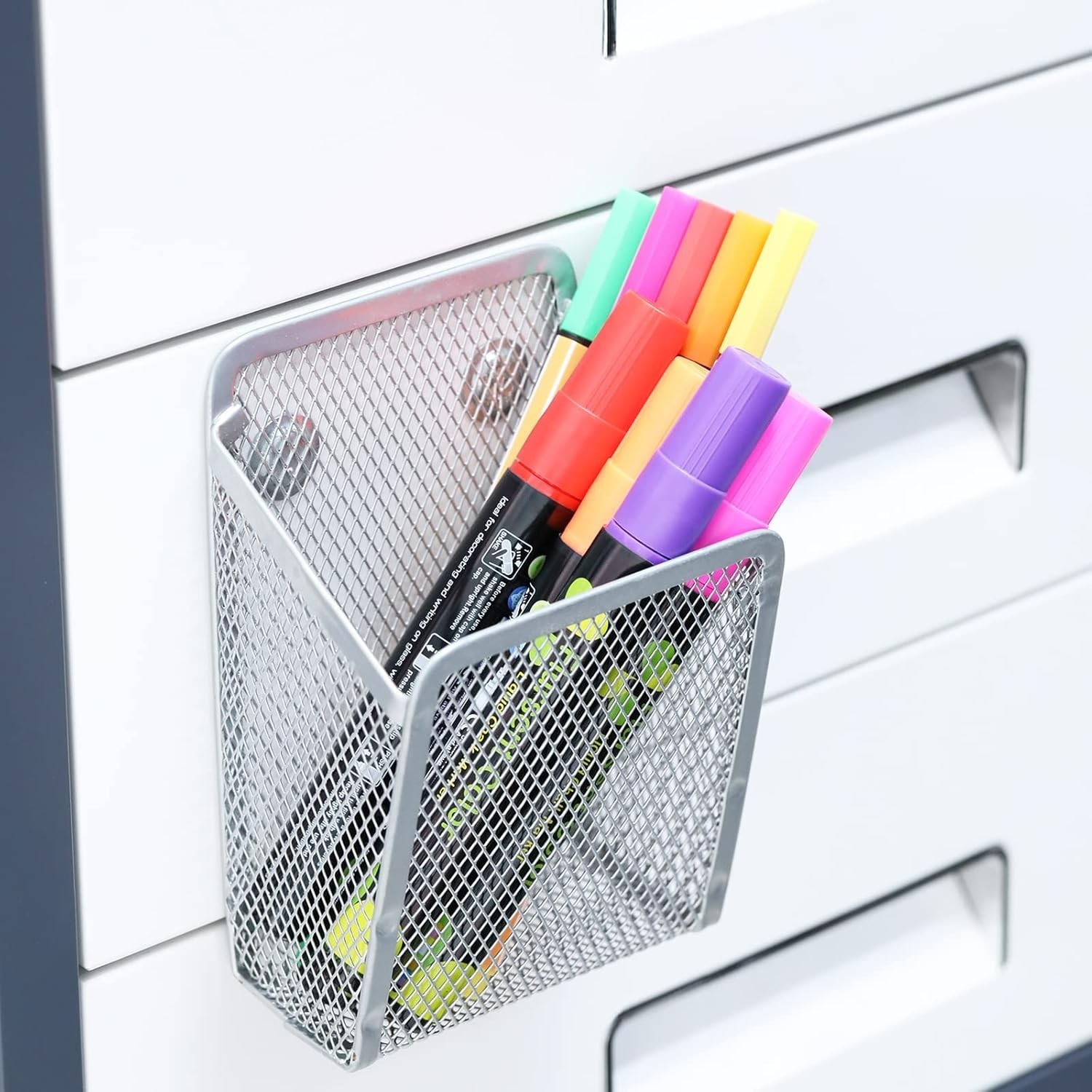 Versatile Metal Mesh Pen Organizer – Lightweight & Strong for Home or Classroom