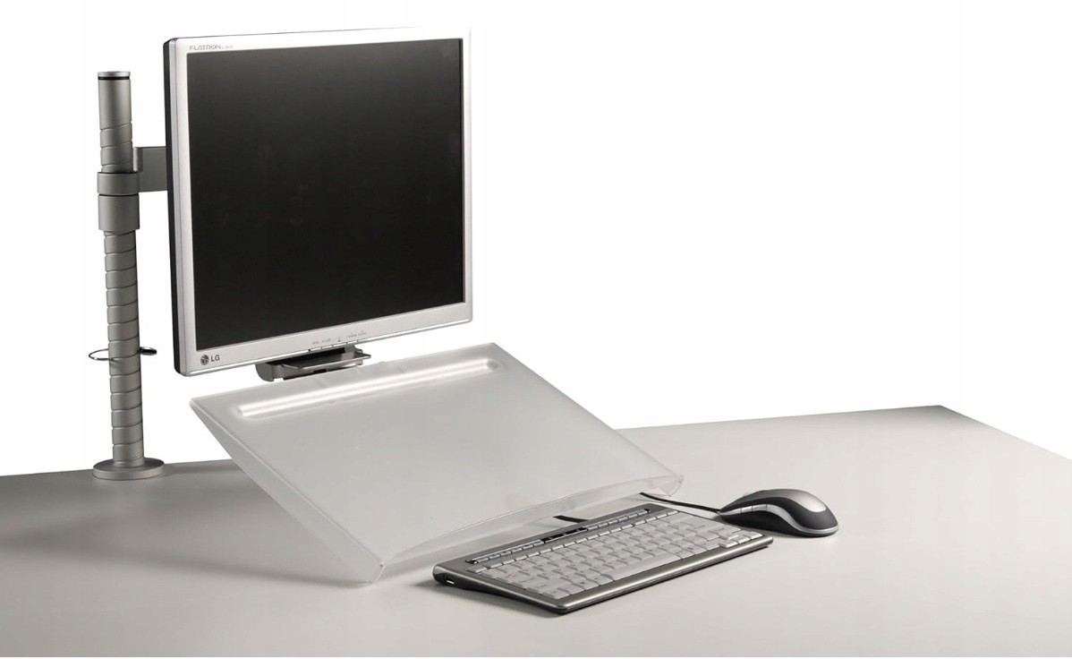 BakkerElkhuizen CleanDoc 440 Document Holder – Ergonomic Desk Organizer