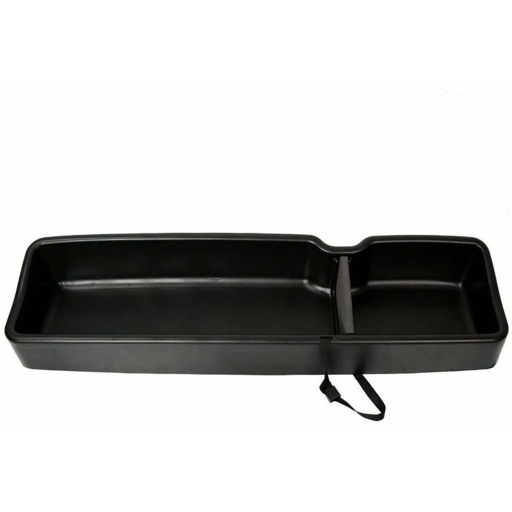 Ford F150 15-19 F250 F350 SuperDuty 17-19 Supercrew Underseat Storage Box Black