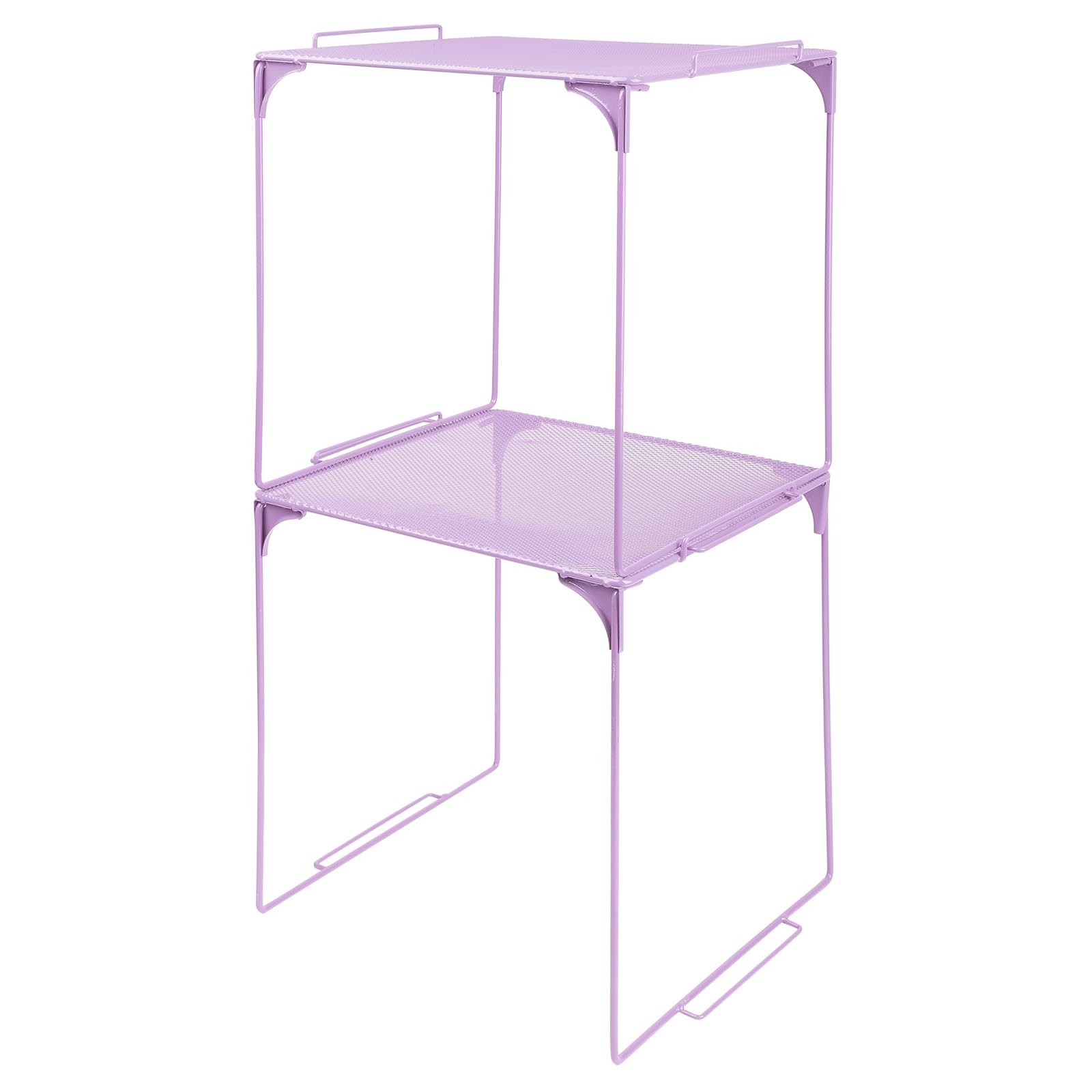 Locker Organizer Shelf Stackable Extra Locker Shelf for School Locker Organiz…