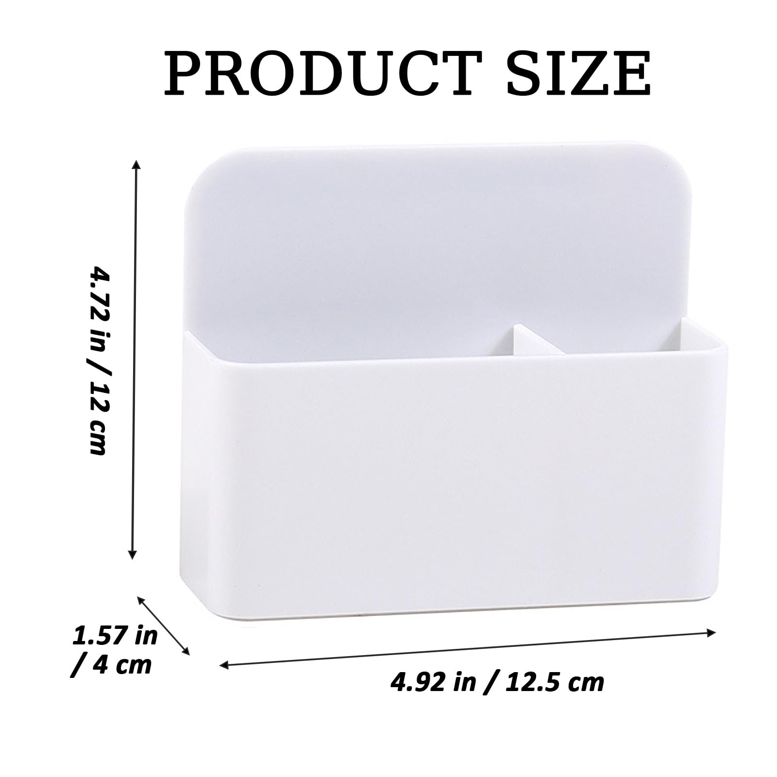 2 Pack Plastics Magnetic Pen Holder, Dry Erase Marker Holder for Whiteboard, …