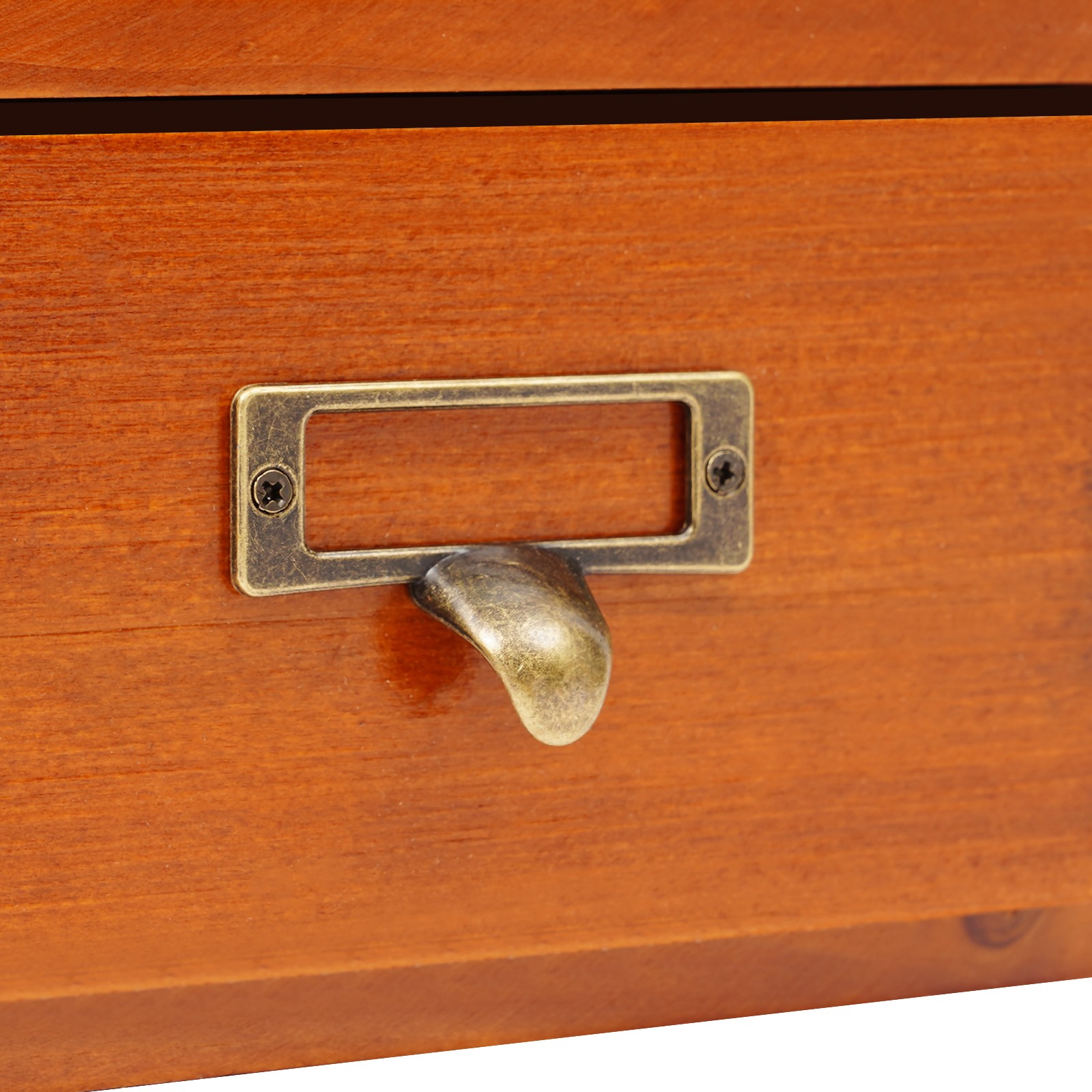 Vintage Tabletop Organizer, Wooden Storage Drawer Box, Storage Cabinet for Desk