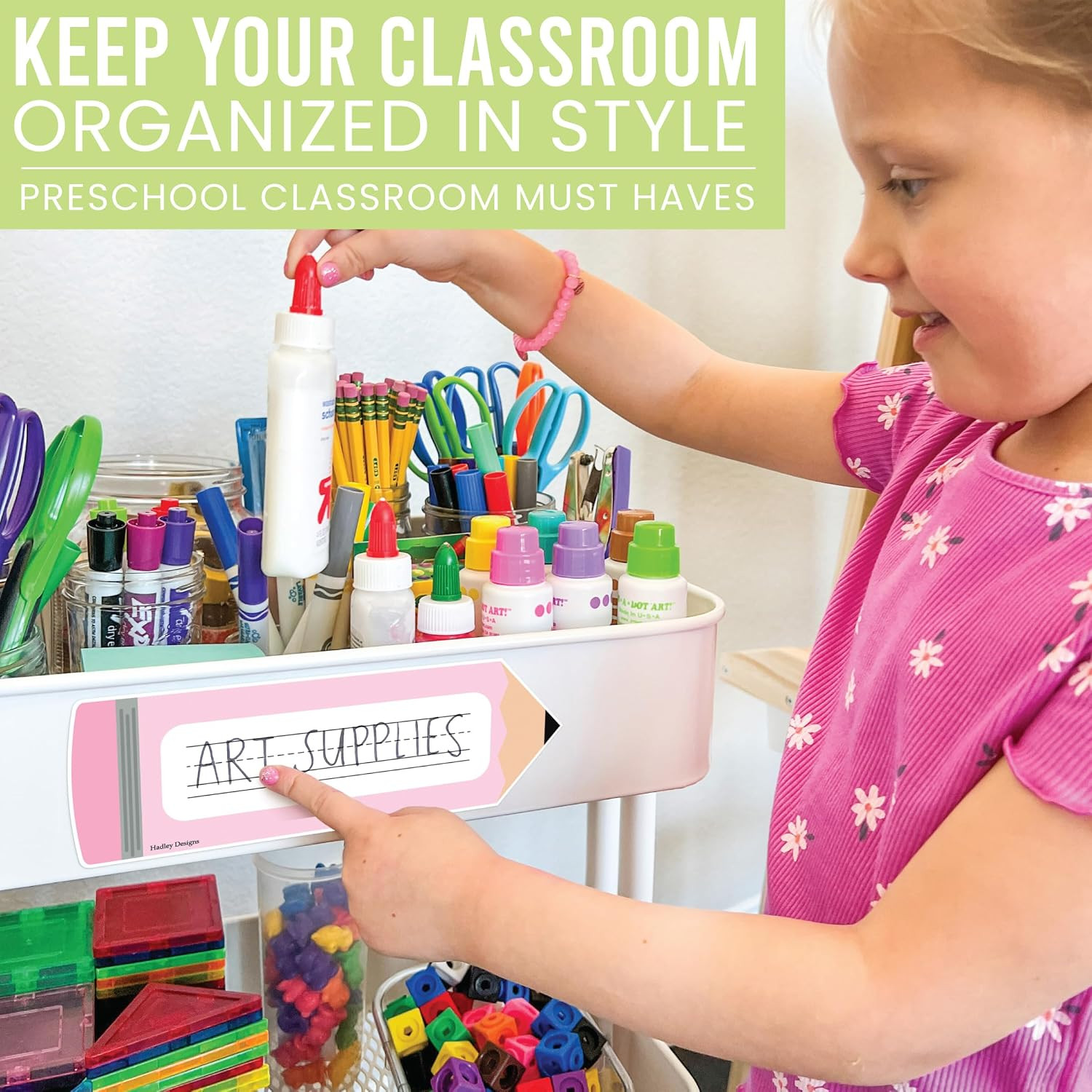 Desk Name Tags for Classroom – 36 Student Desk Name Plates for Classroom Decor,