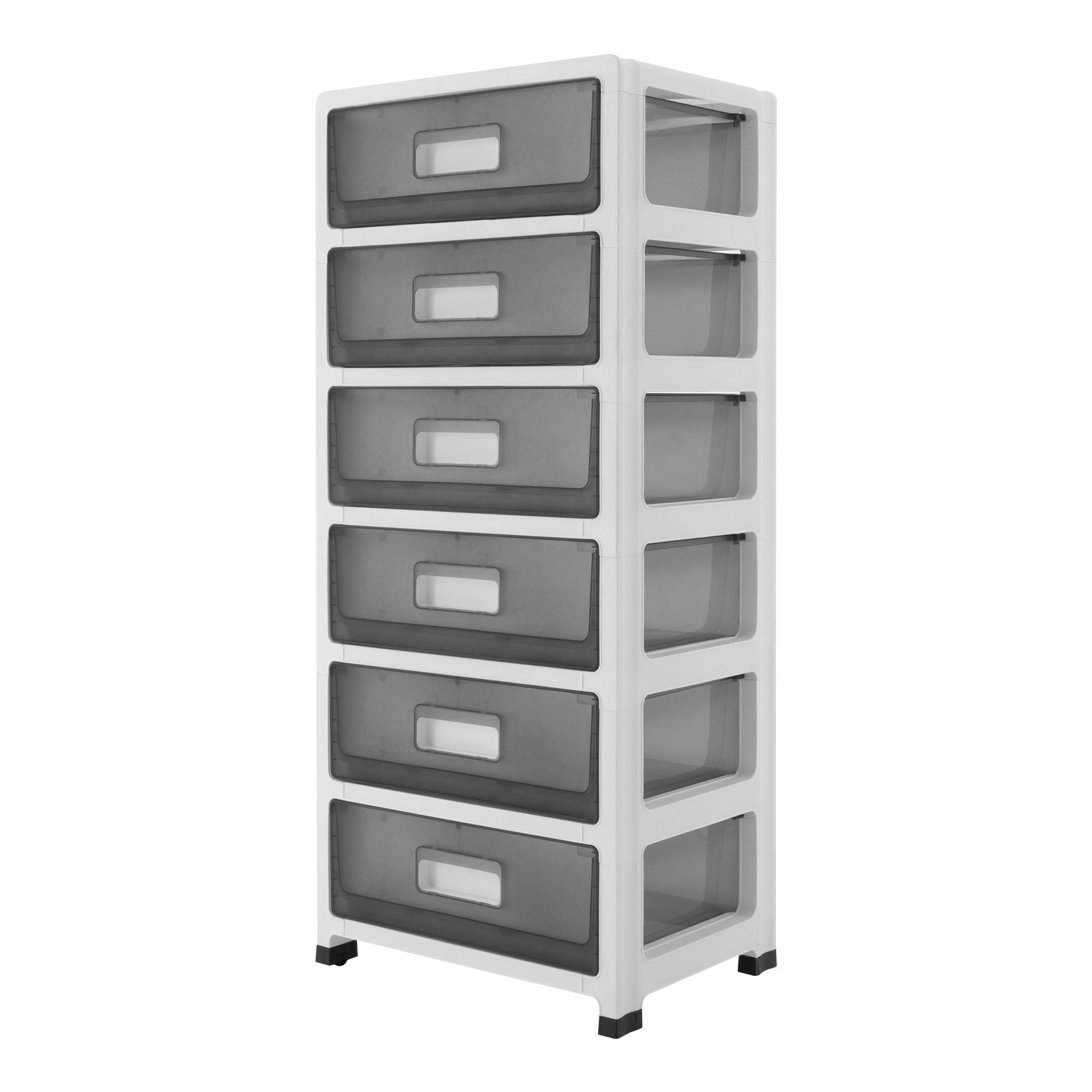 6 Tiers Storage Cabinet Large Plastic Storage Cabinet Drawer Storage Cart