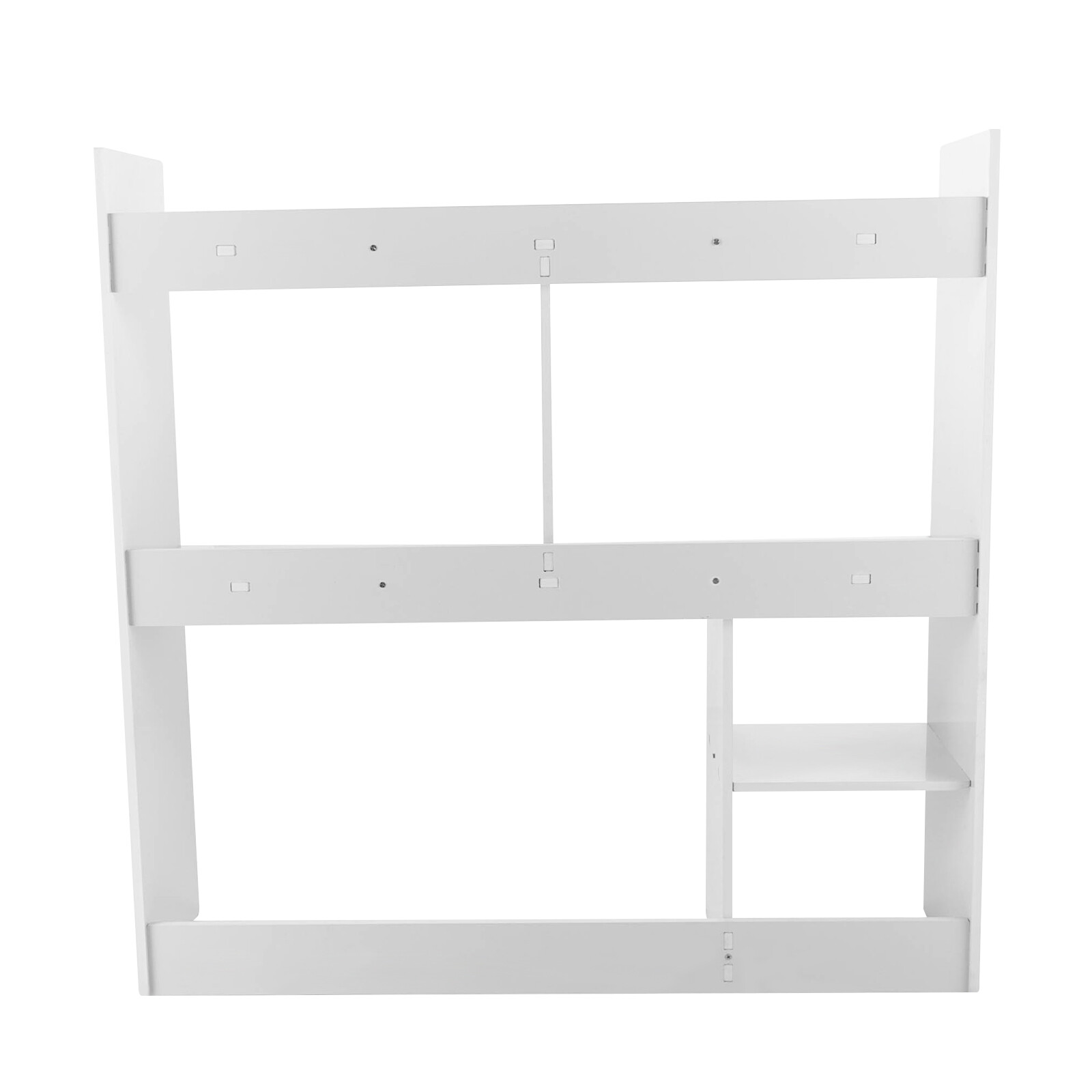 Rectangular Multi 5 Grid Desktop Shelf PVC Board Storage Organizer Office & Home