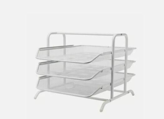 IKEA DOKUMENT 3-Tier Letter And Document Tray in White – 101.449.32 “10035”
