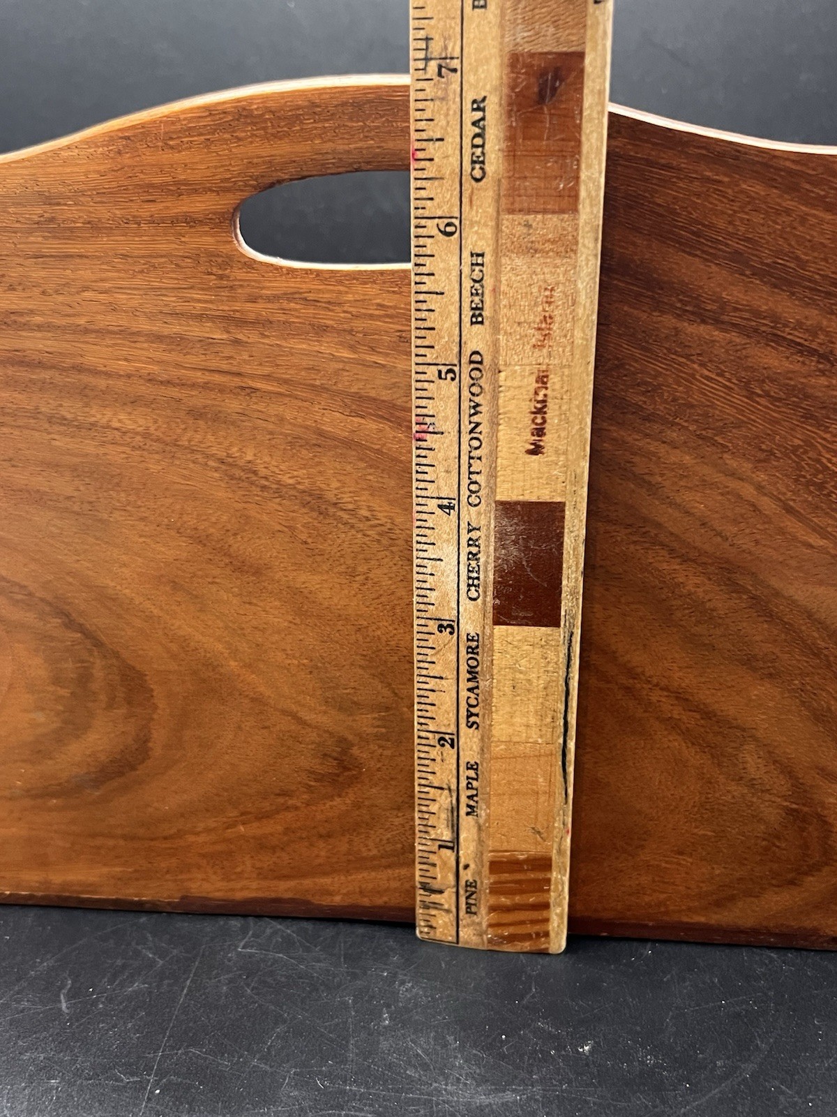 Wooden 2‑Slot Mail Holder Desk Organizer for Letters Envelopes Files Office