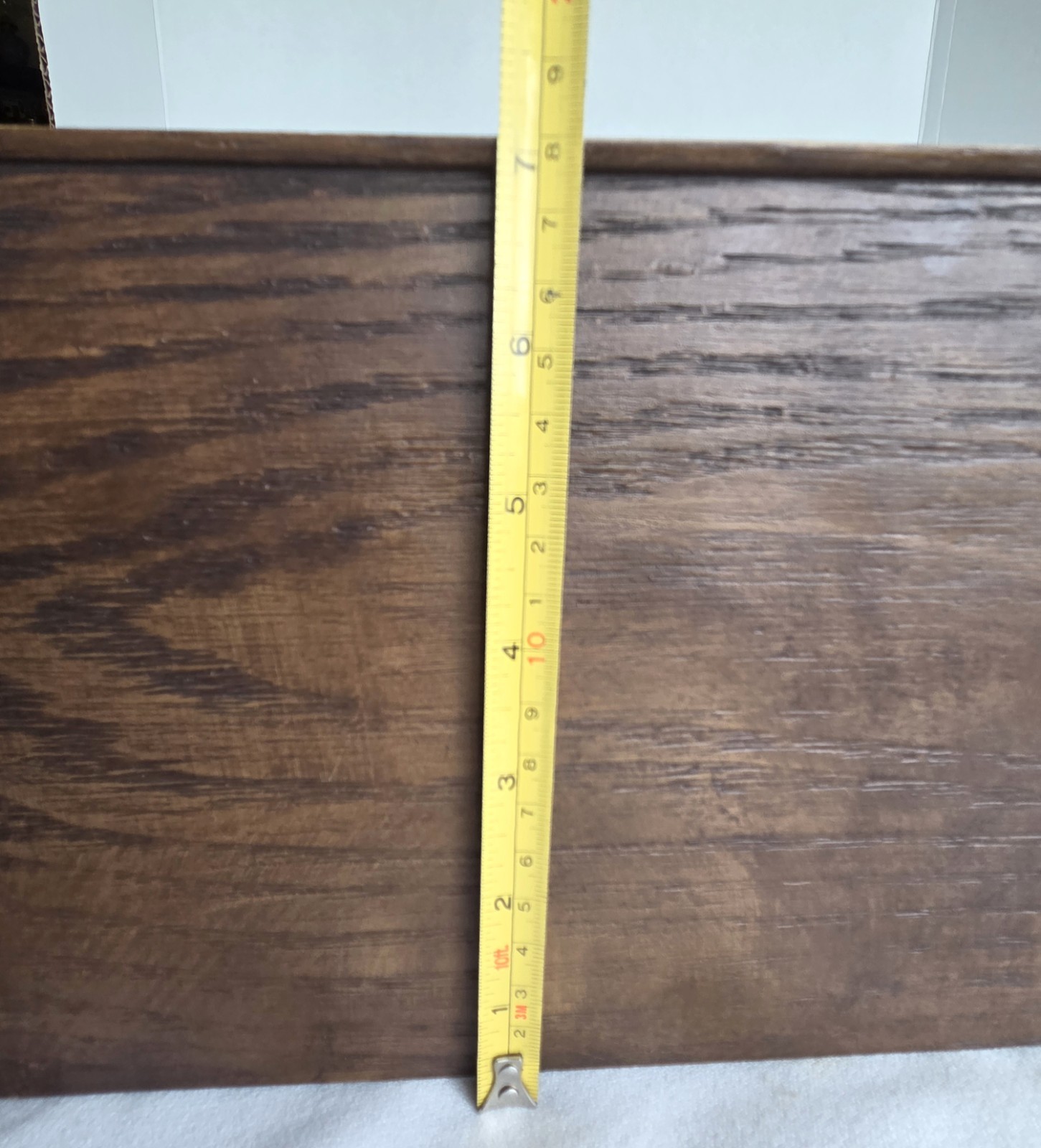 Lerner Desk Top Letter Mail File Holder Organizer Faux Wood ornate USA Vintage