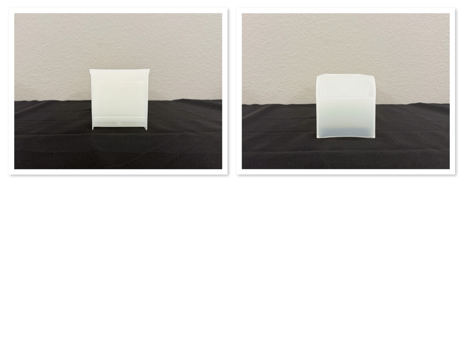 Frosted Pencil Holder Set 1 Large, 2 Small, 2 Cup – 5 Piece Set