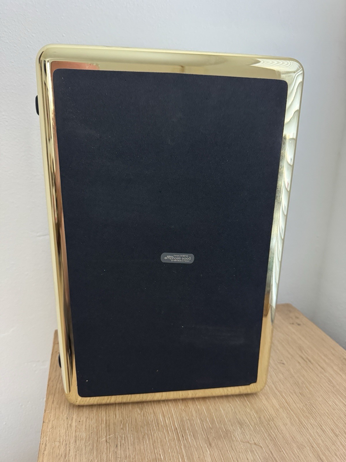 Eldon 6000 Letter File Organizer Tray 1984 Gold Plated Black NEW OLD STOCK