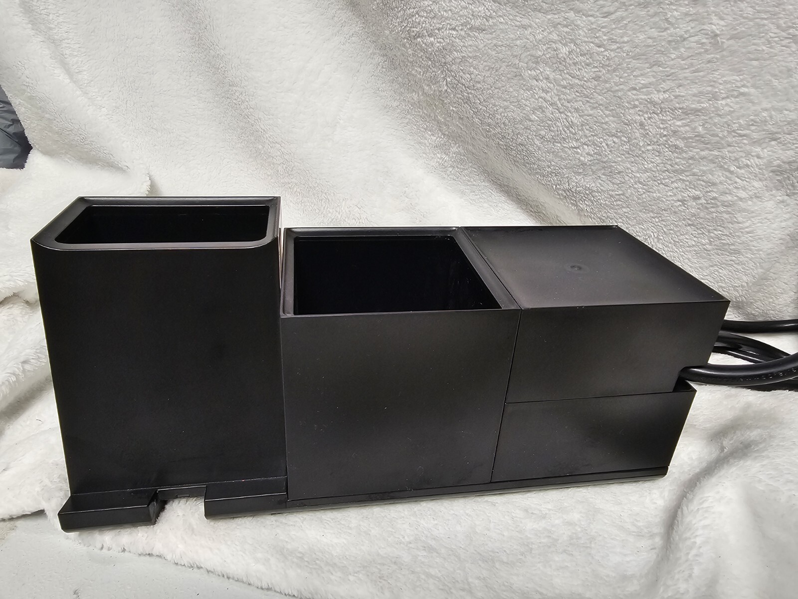 Bostitch Office Konnect Desk Organizer, Black Plastic (KT2-CLUBKITQI-BLK)