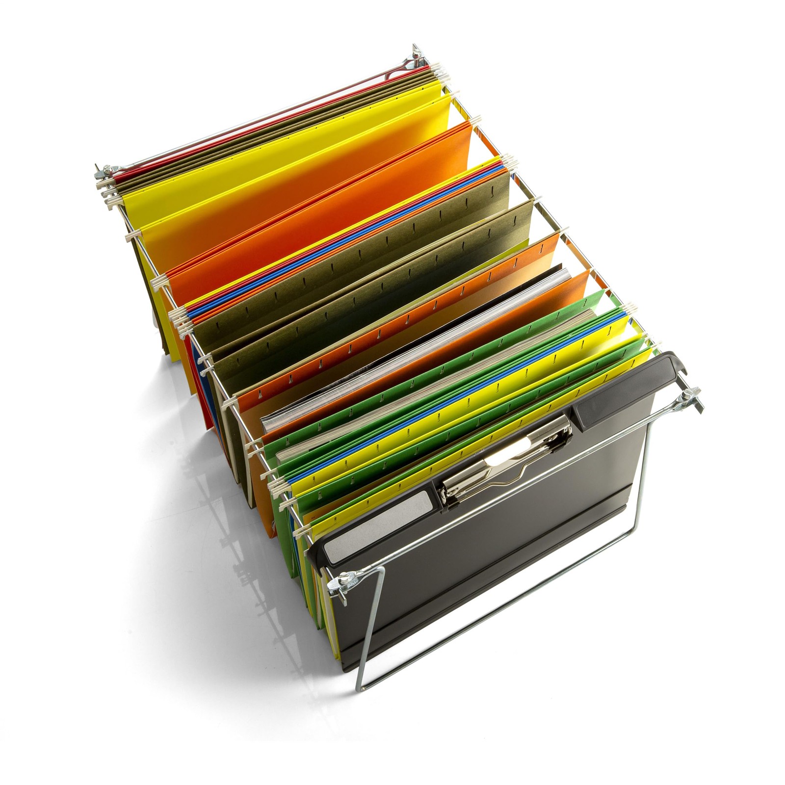 Officemate Hanging File Frame, Letter Size, Adjustable 14 to 18-Inches, 2 Cou…