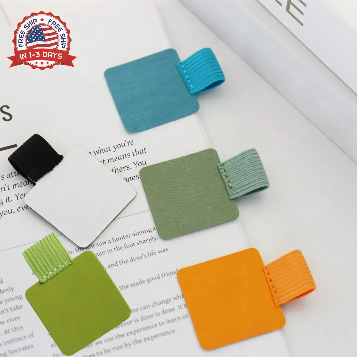 10 Pack Self-Adhesive Pen Loop Holder, Pen Loop Holder Set with 10 Colors, Mixed