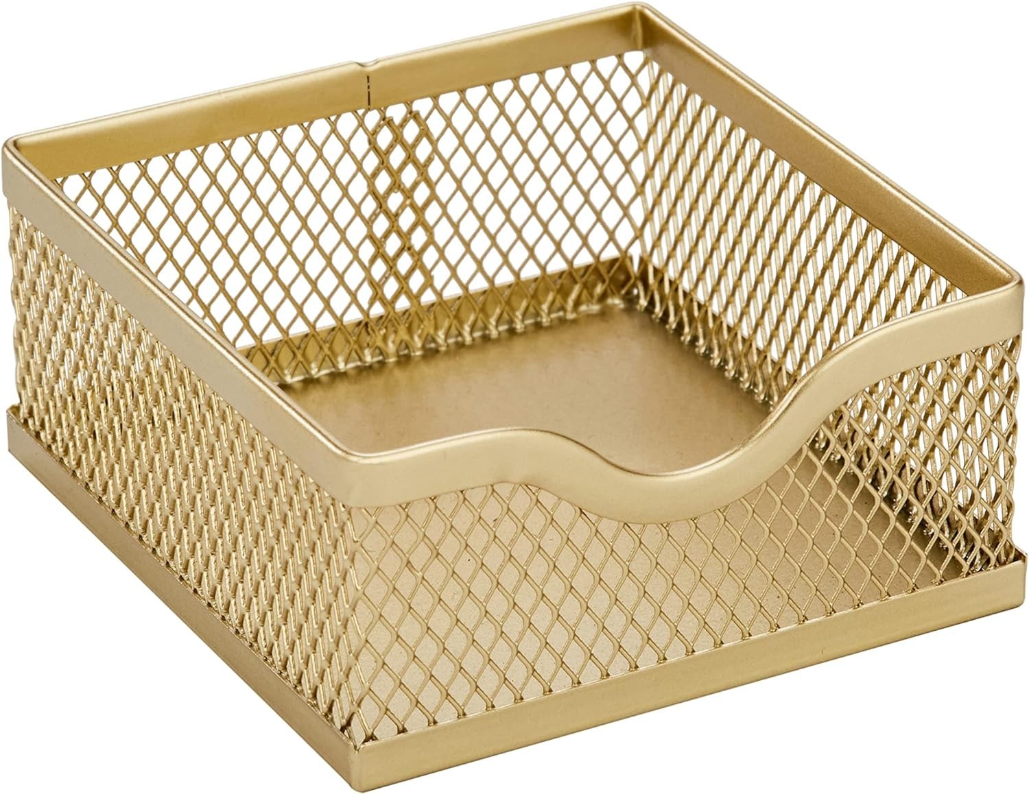 Chic Gold Desk Organizer with Drawer – Home & Office Storage