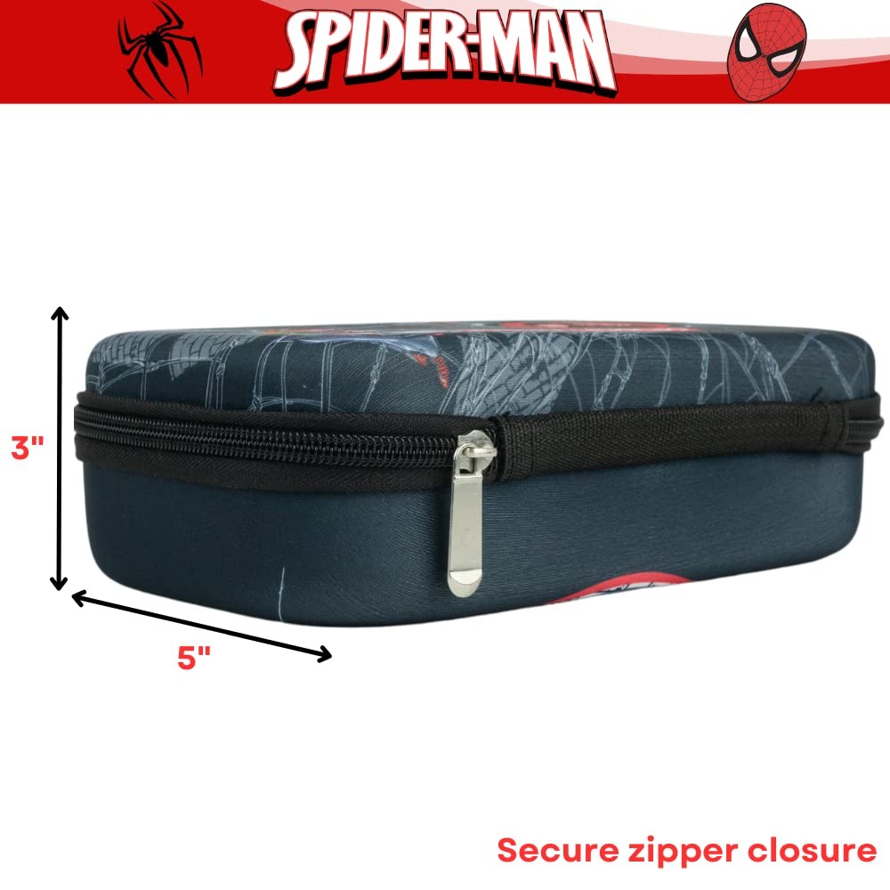 Marvel Avengers Spiderman Pencil Case Set with Stickers and Gel Pens for Kids…